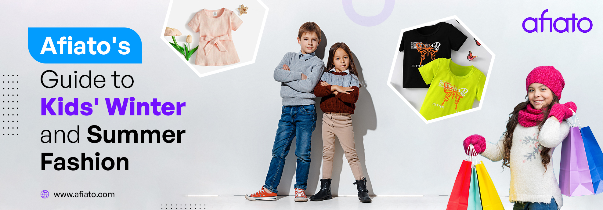 Afiato's Guide to Kids' Winter and Summer Fashion